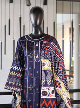 Royal Fashion Printed Lawn Suits Stitched 3 Piece RF25AJ PL-NB-17